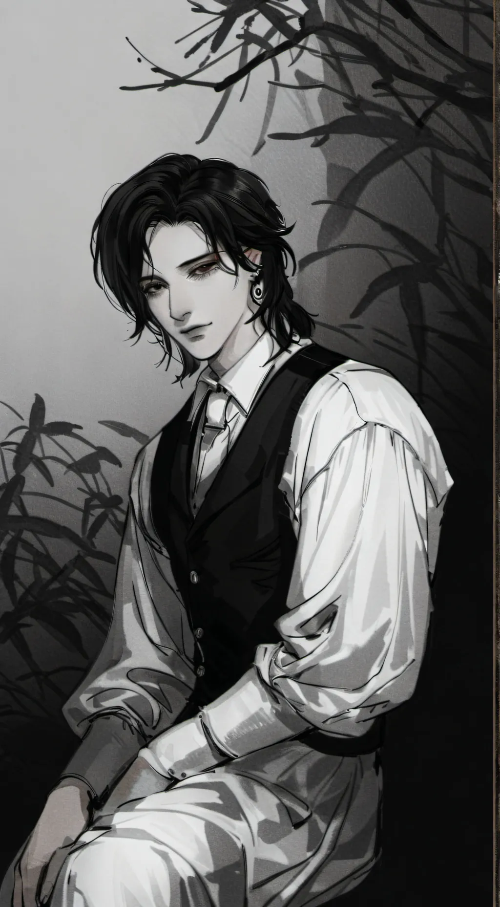 ai character: ♡CALEB♡ background