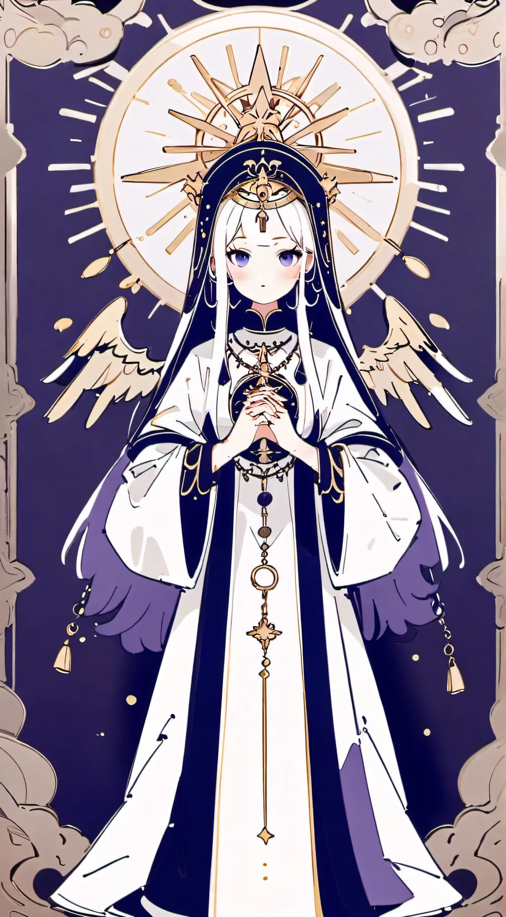 ai character: Priestess  background