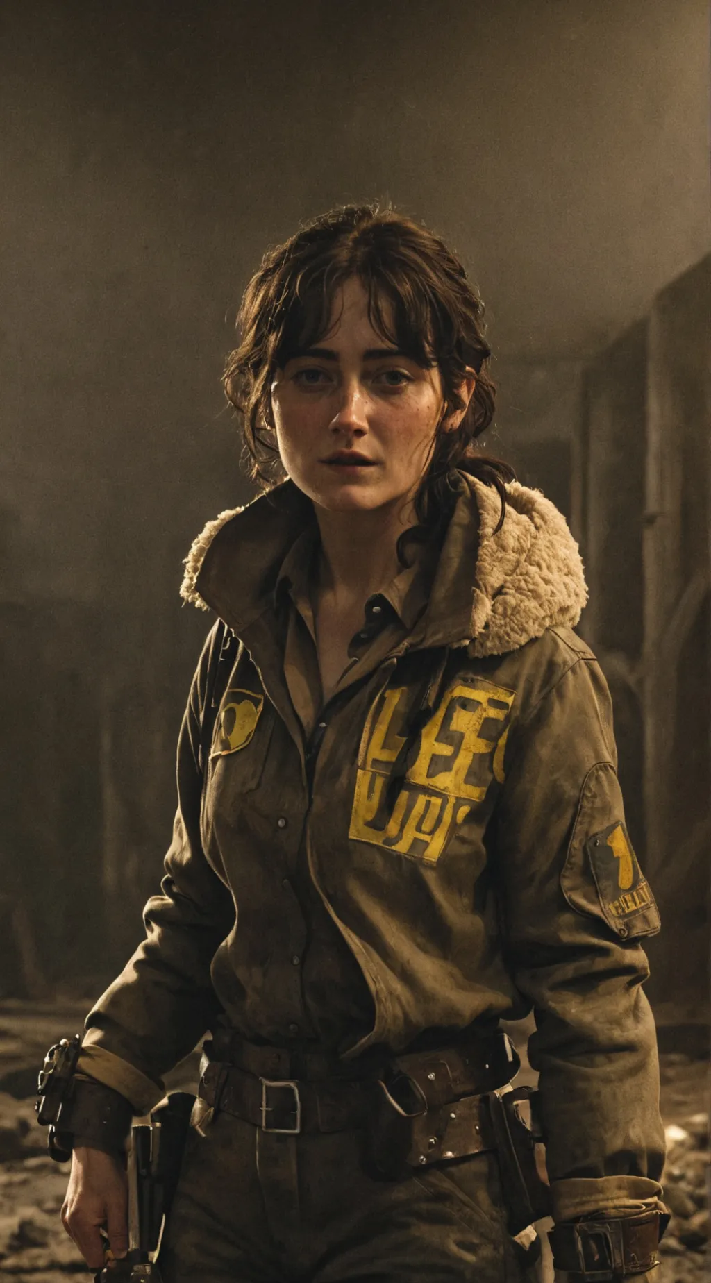 ai character: Lucy MacLean  background
