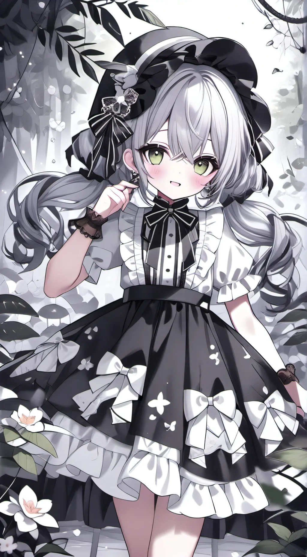 ai character: Aurora background