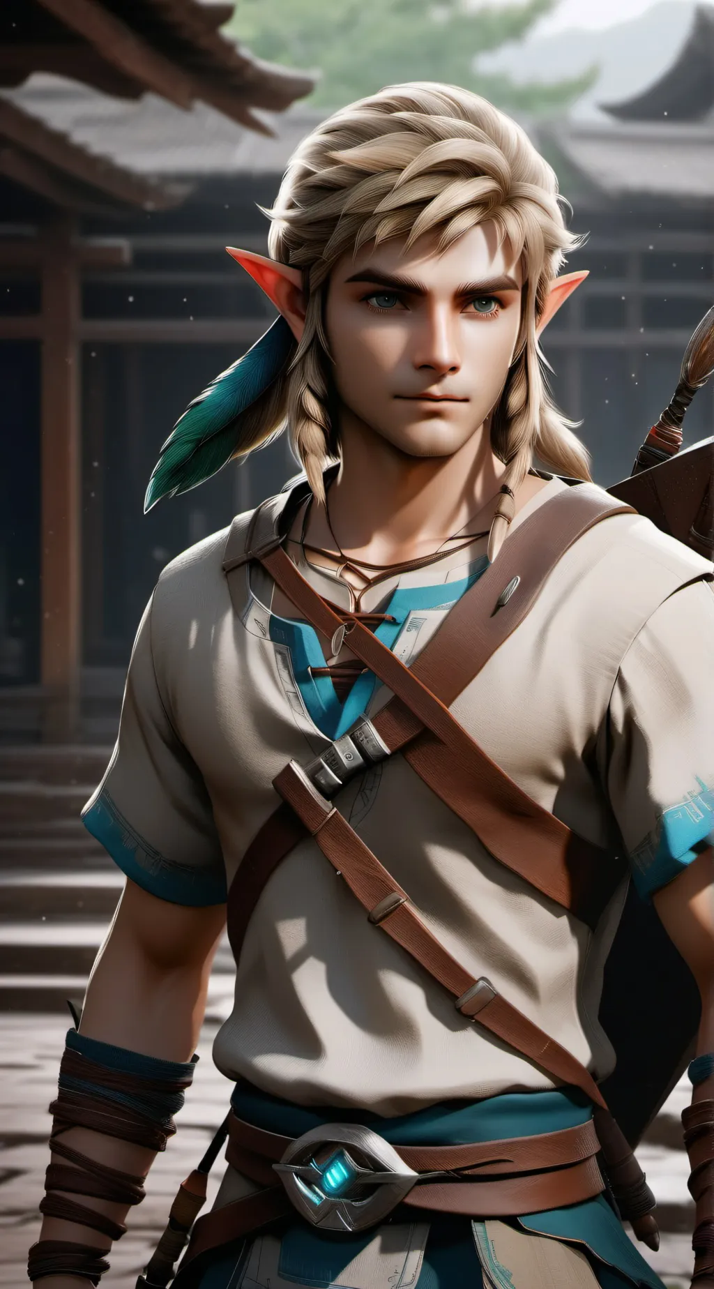 ai character: Link background