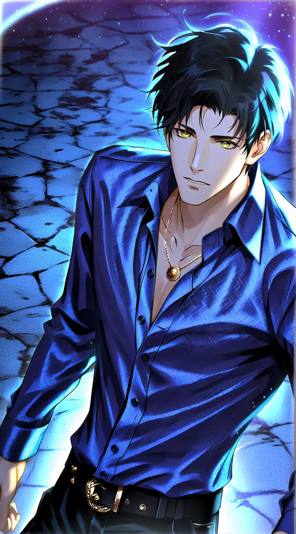 ai character: Akio background