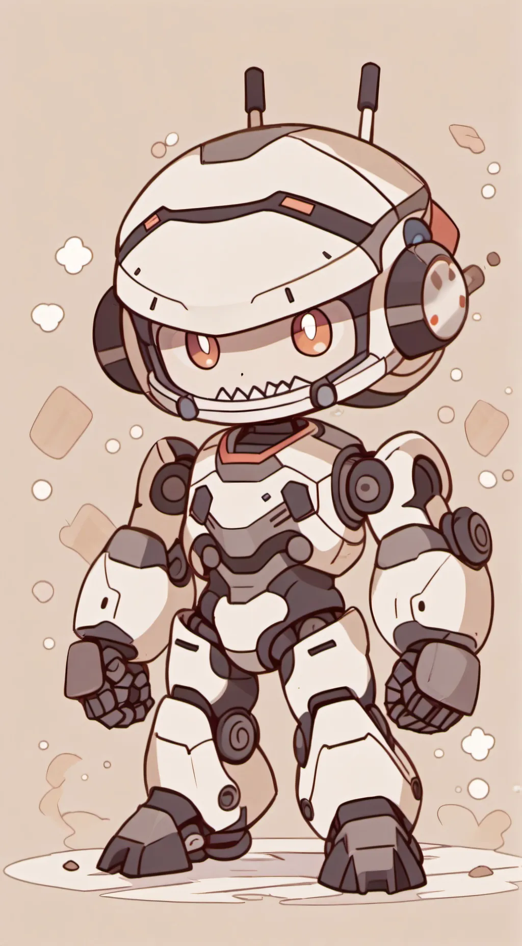 ai character: Robo background