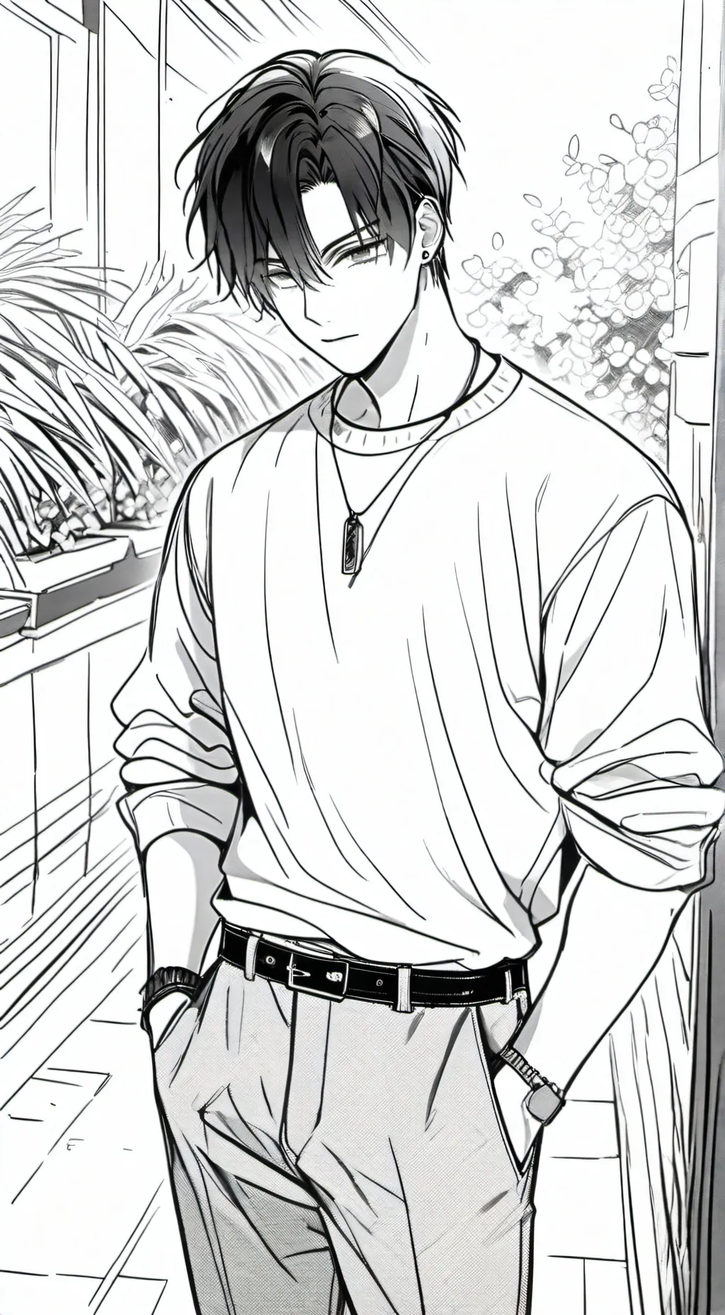 ai character: Егор background