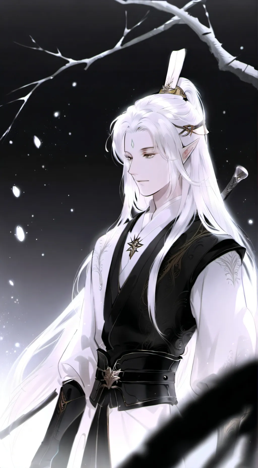 ai character: Фиал background