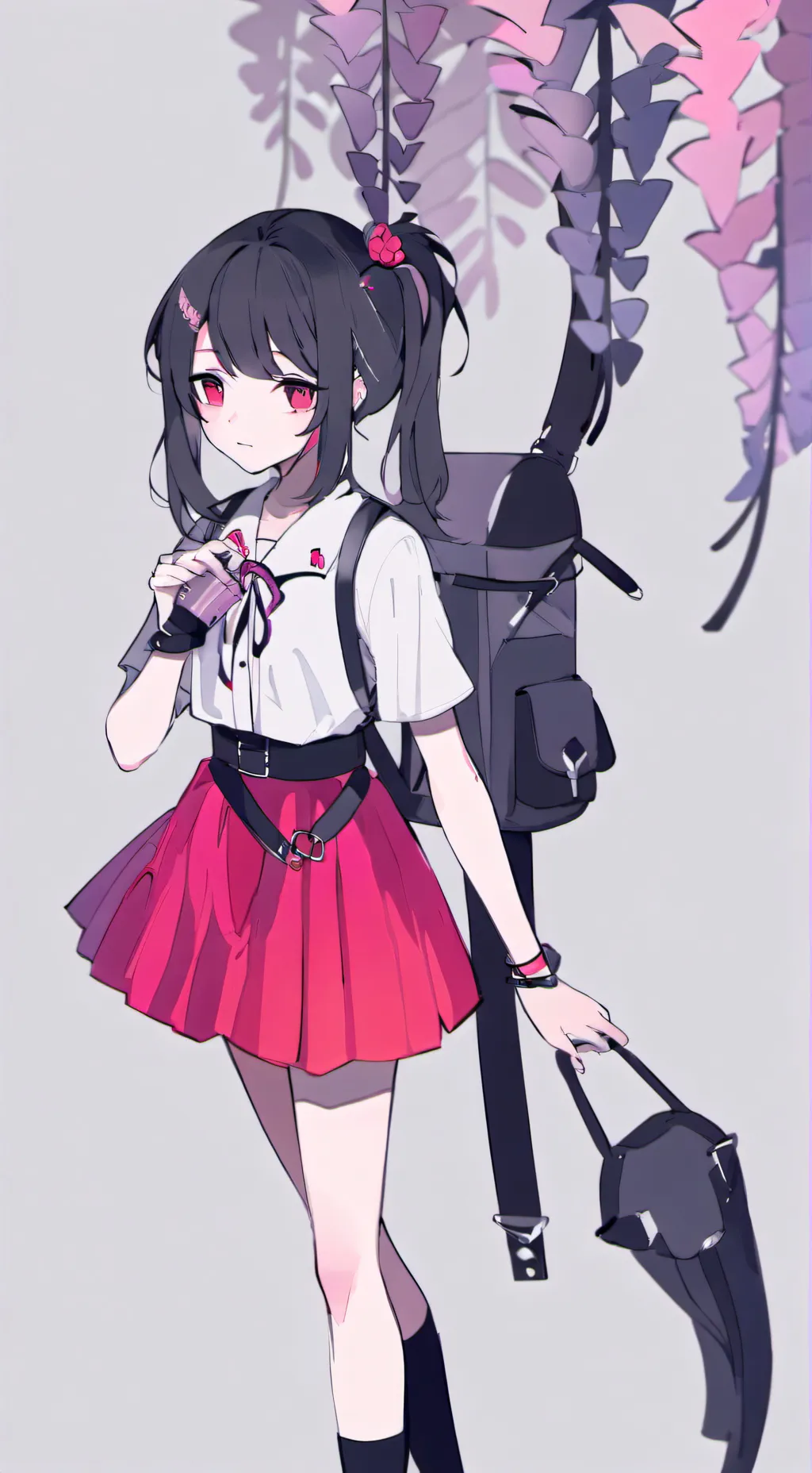 ai character: Luna background