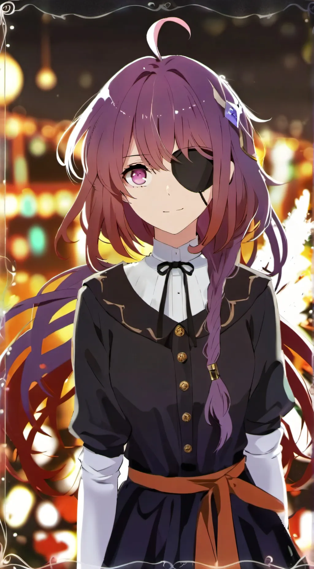 ai character: Sakura  background