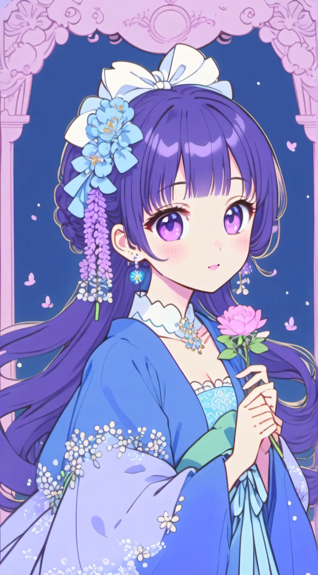 ai character: oshi-noko  background