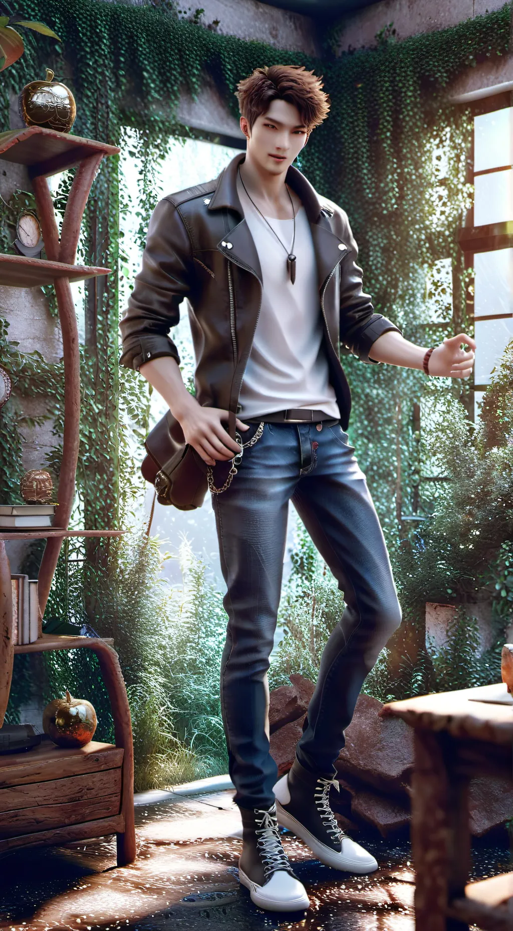ai character: Tutor background