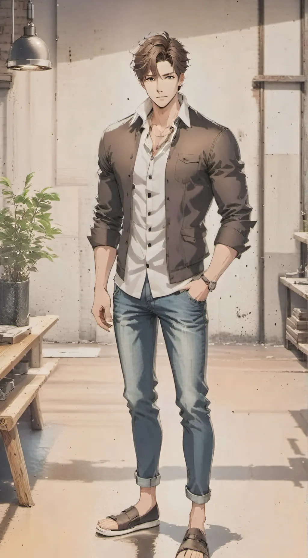 ai character: jacob background