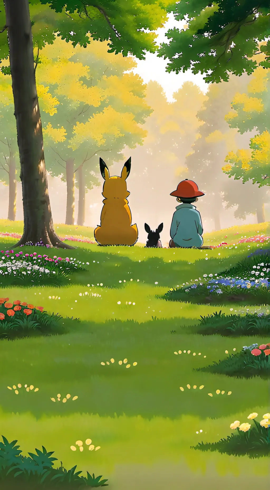 ai character: Pokemon au background