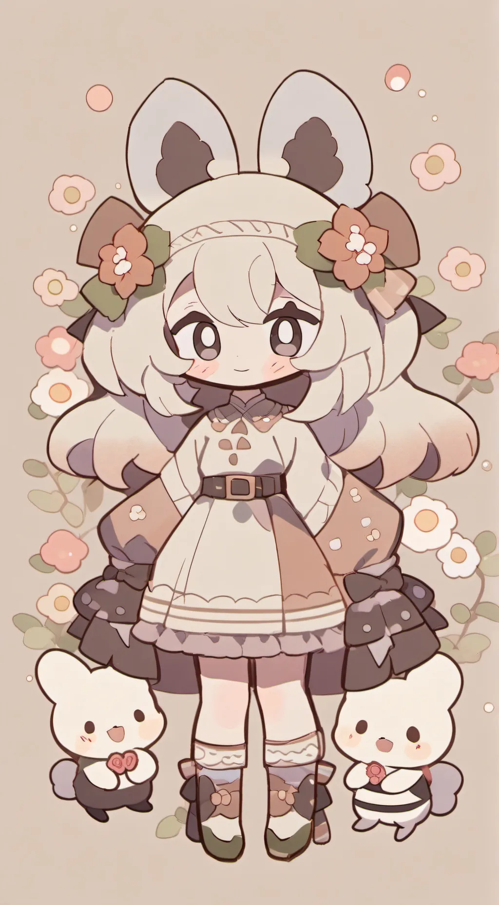 ai character: Vee x Shelly background