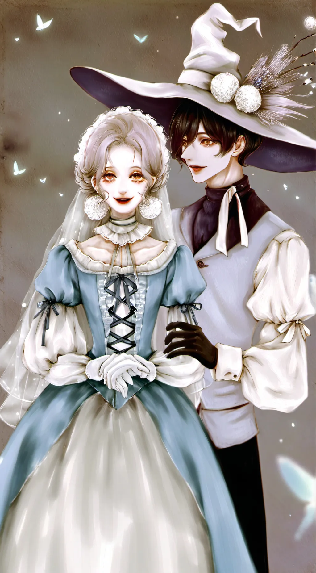 ai character: Black monster... background
