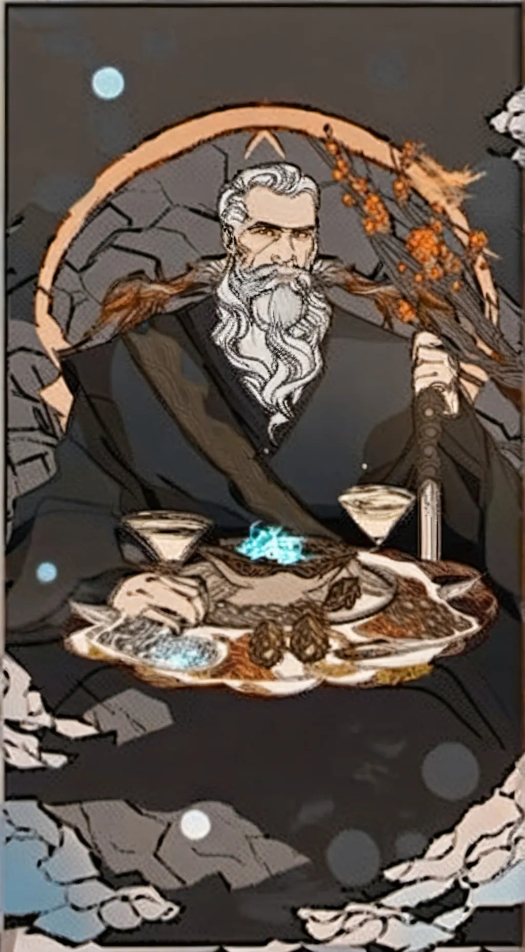 ai character: hades ￼ background