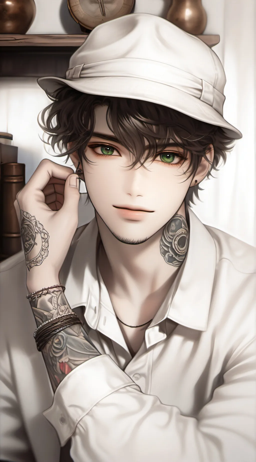 ai character: Gideon Scales background
