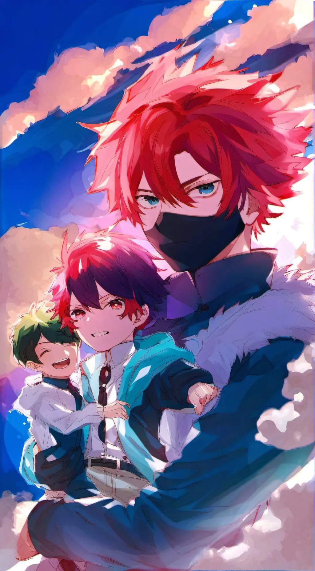 ai character: Todoroki's family background
