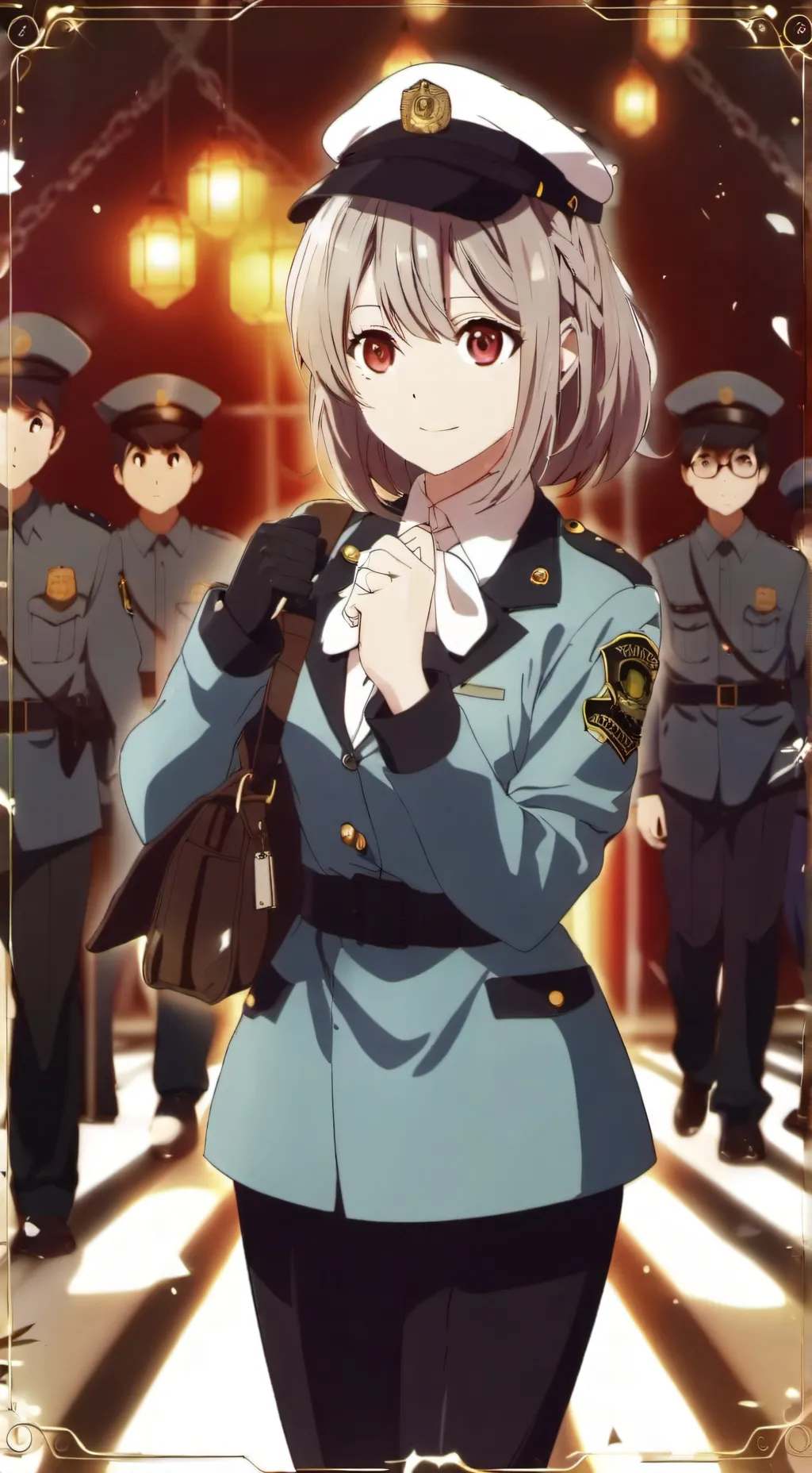 ai character: mha boys in jail background