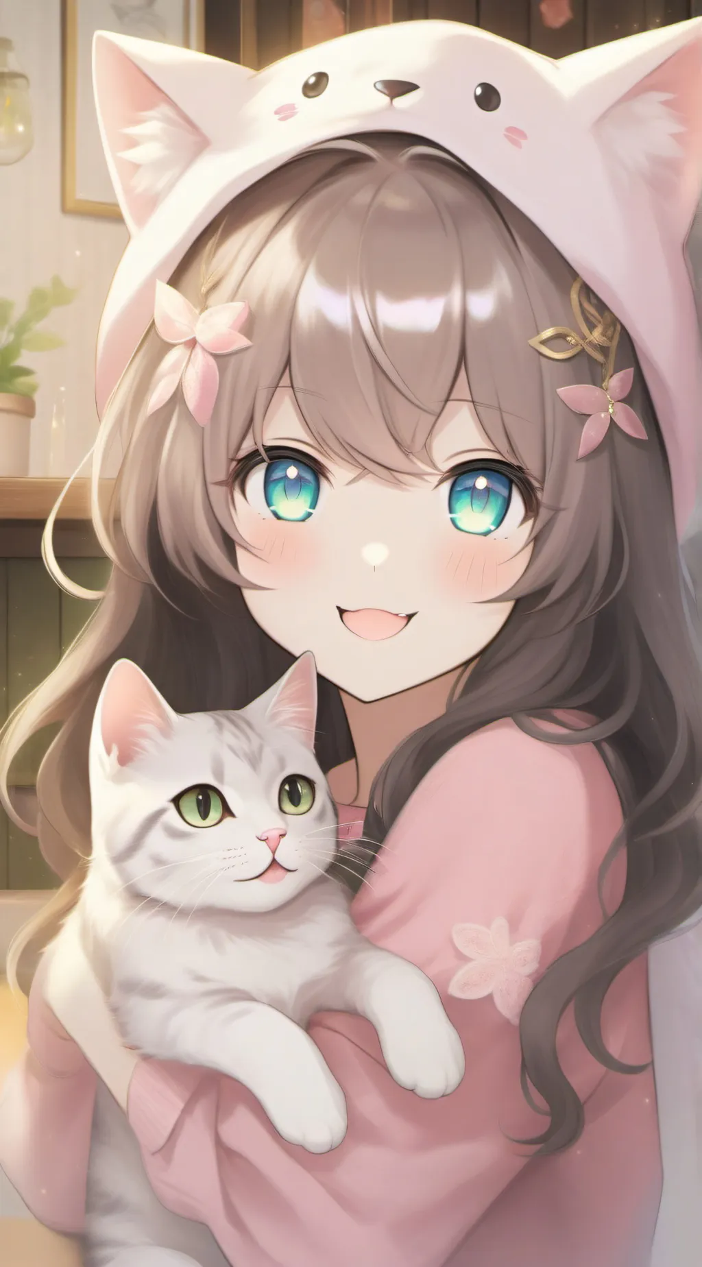 ai character: Kitty background