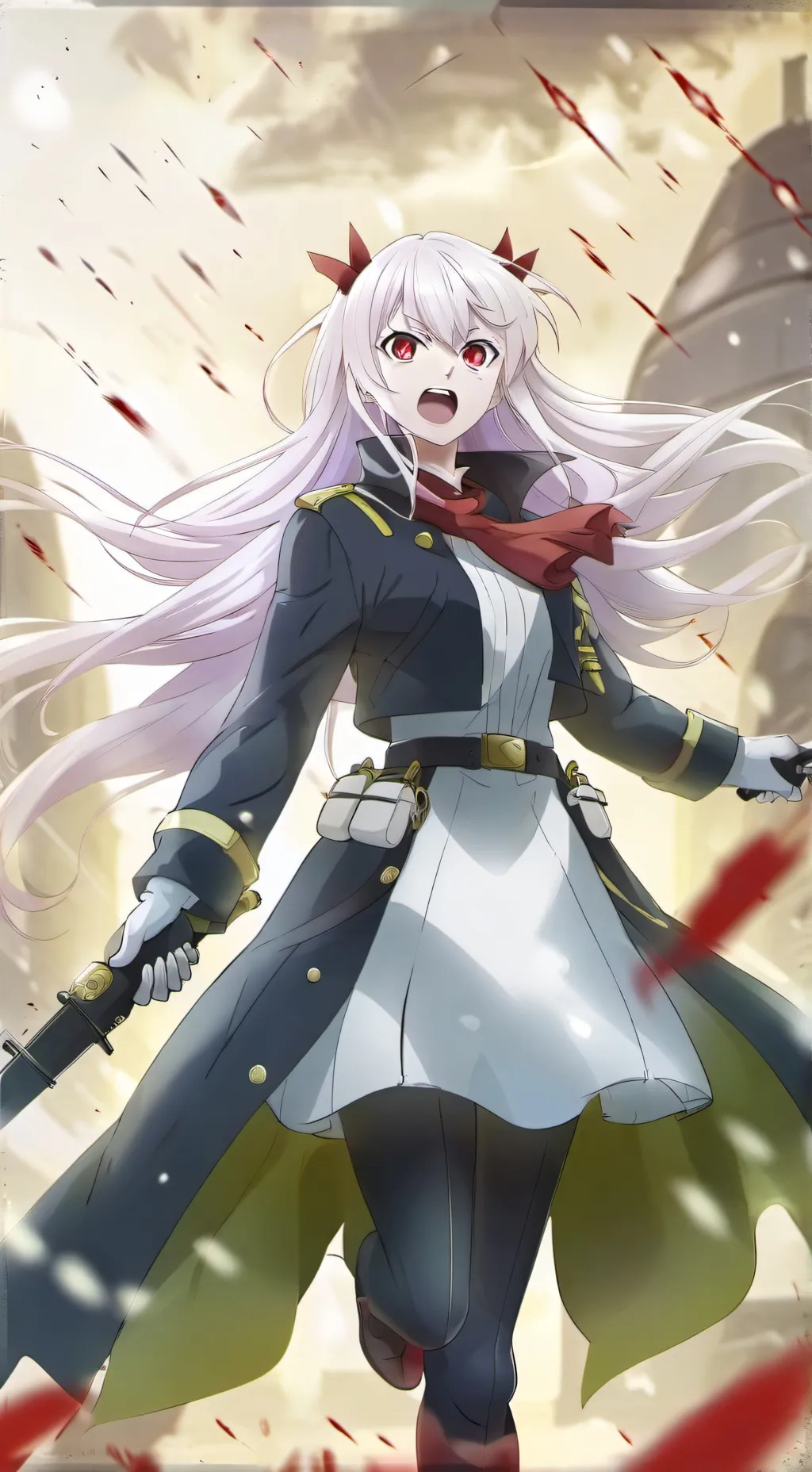 ai character: Vivienne  background