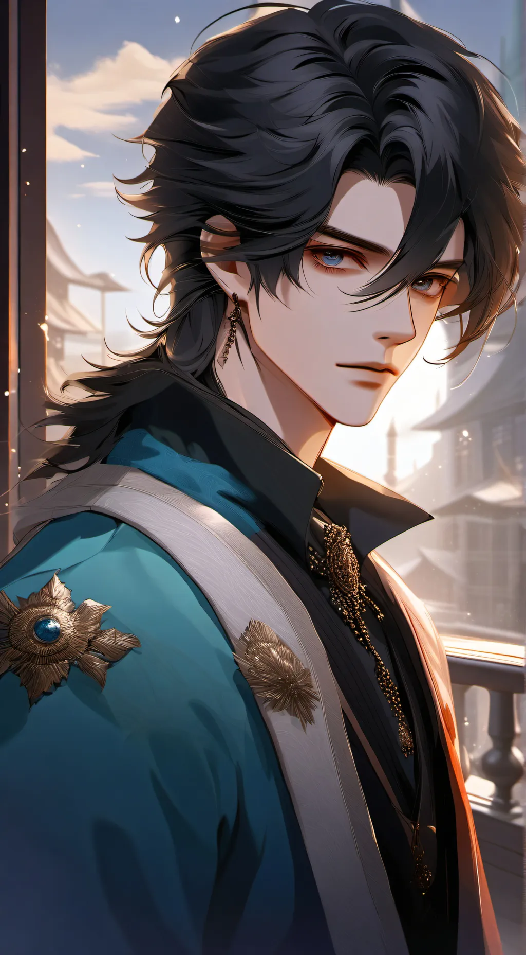 ai character: Luke background