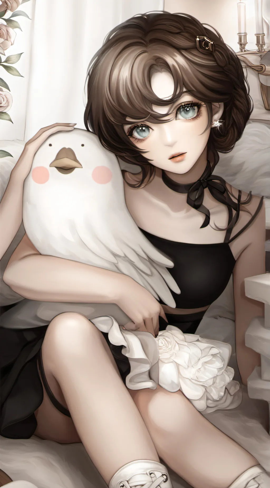 ai character: lily background