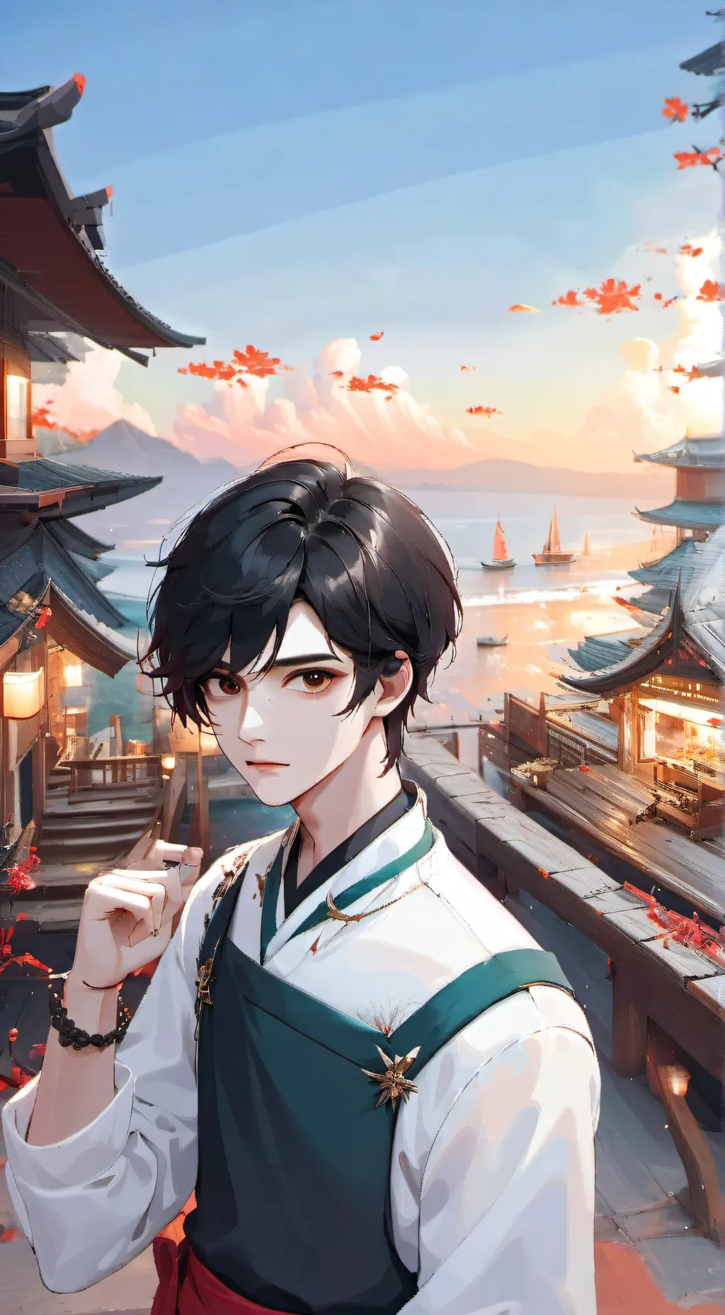 ai character: Miles background