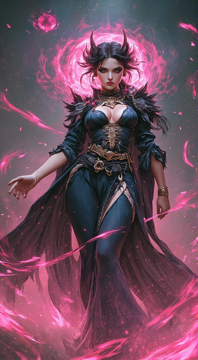 ai character: Super Power Girl background