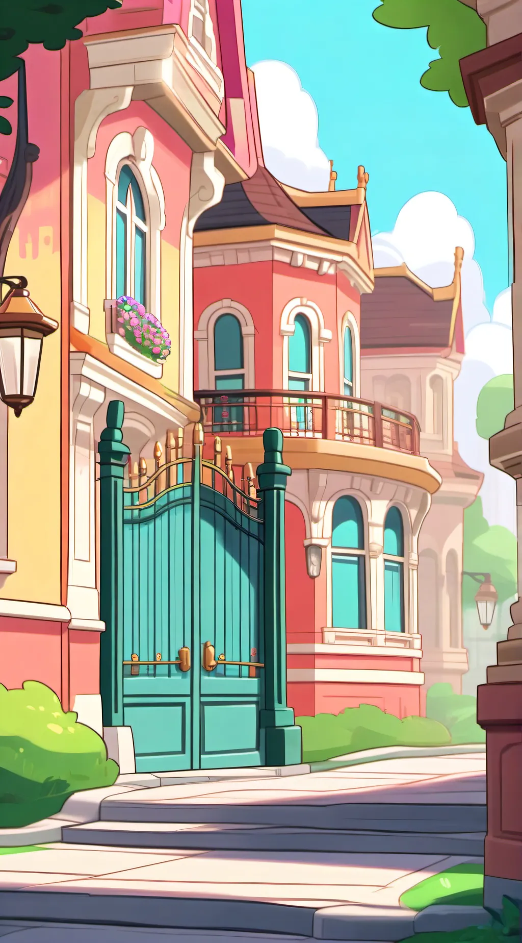 ai character: Santa claws background