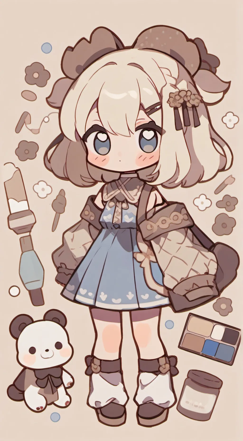 ai character: Maddie 💖 background
