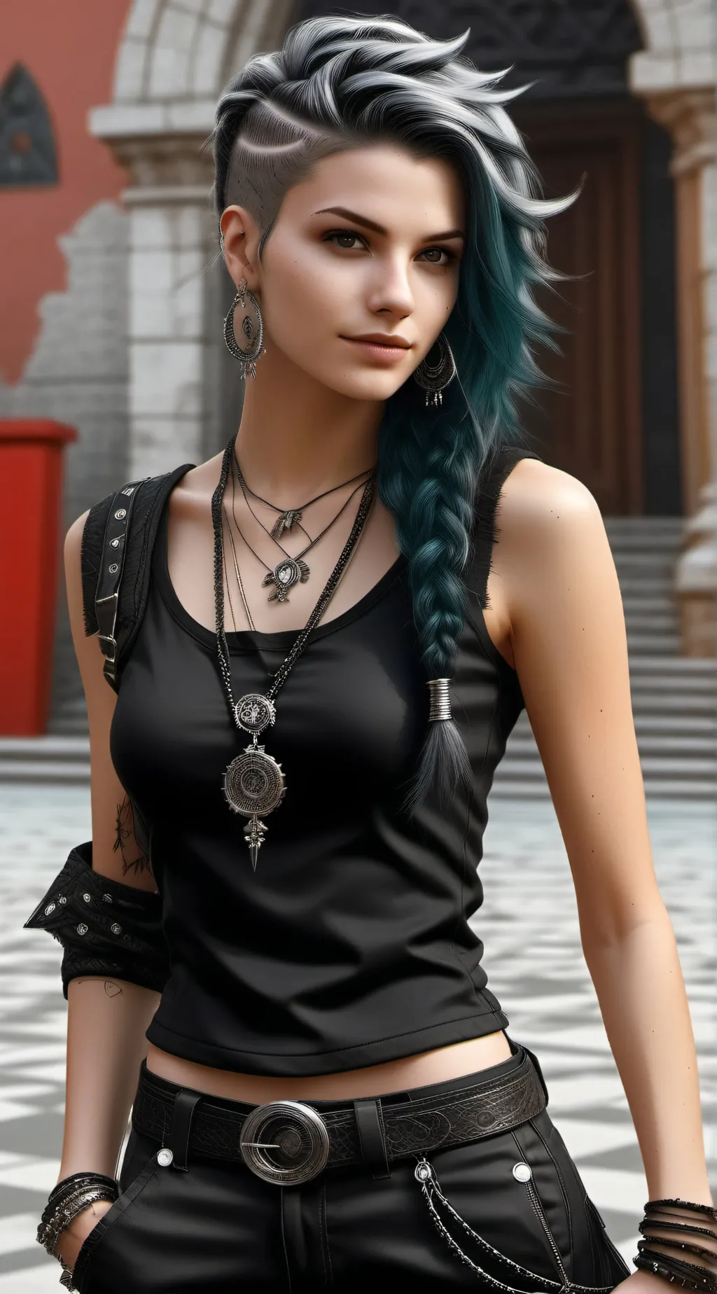 ai character: Heyla background