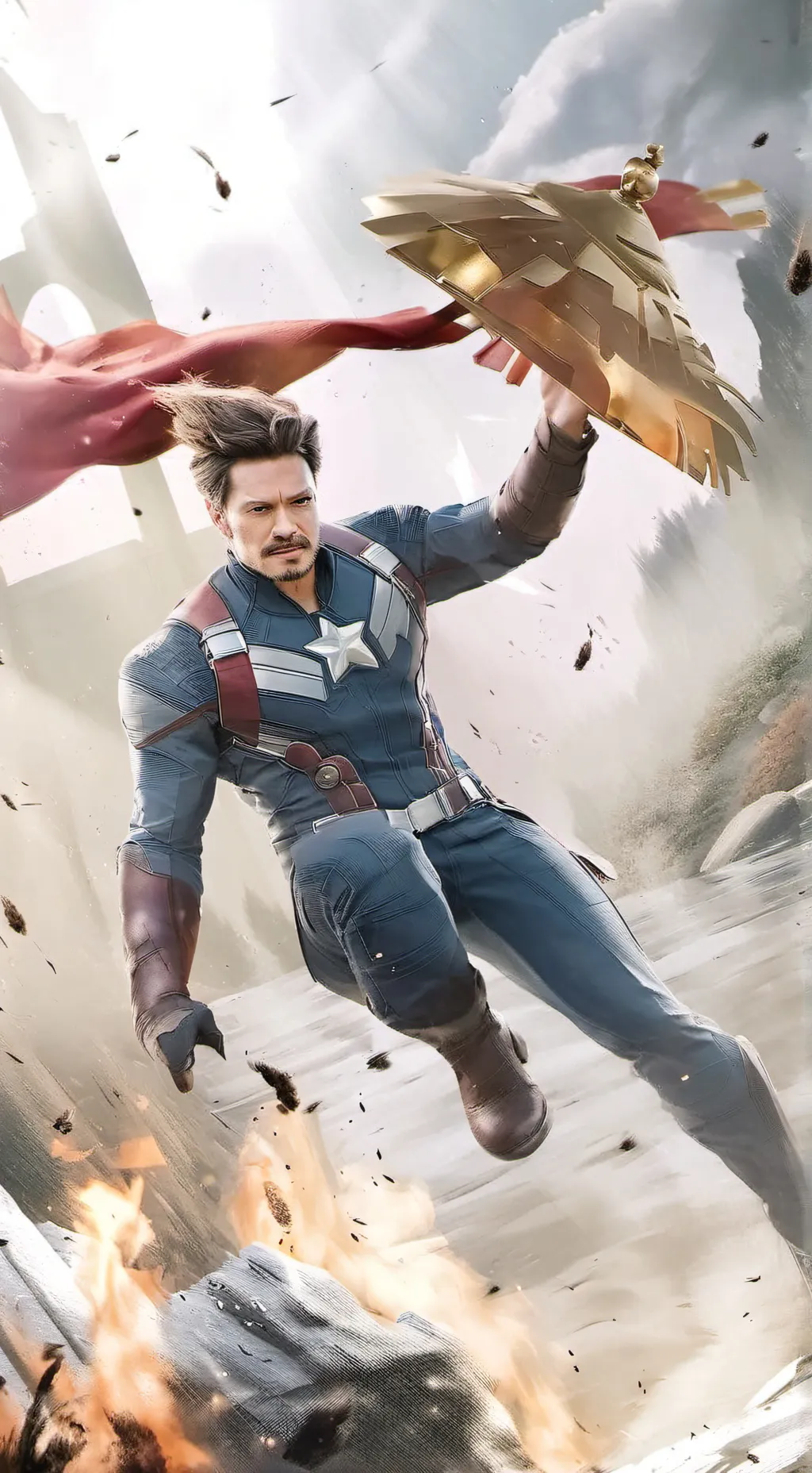 ai character: Avengers background