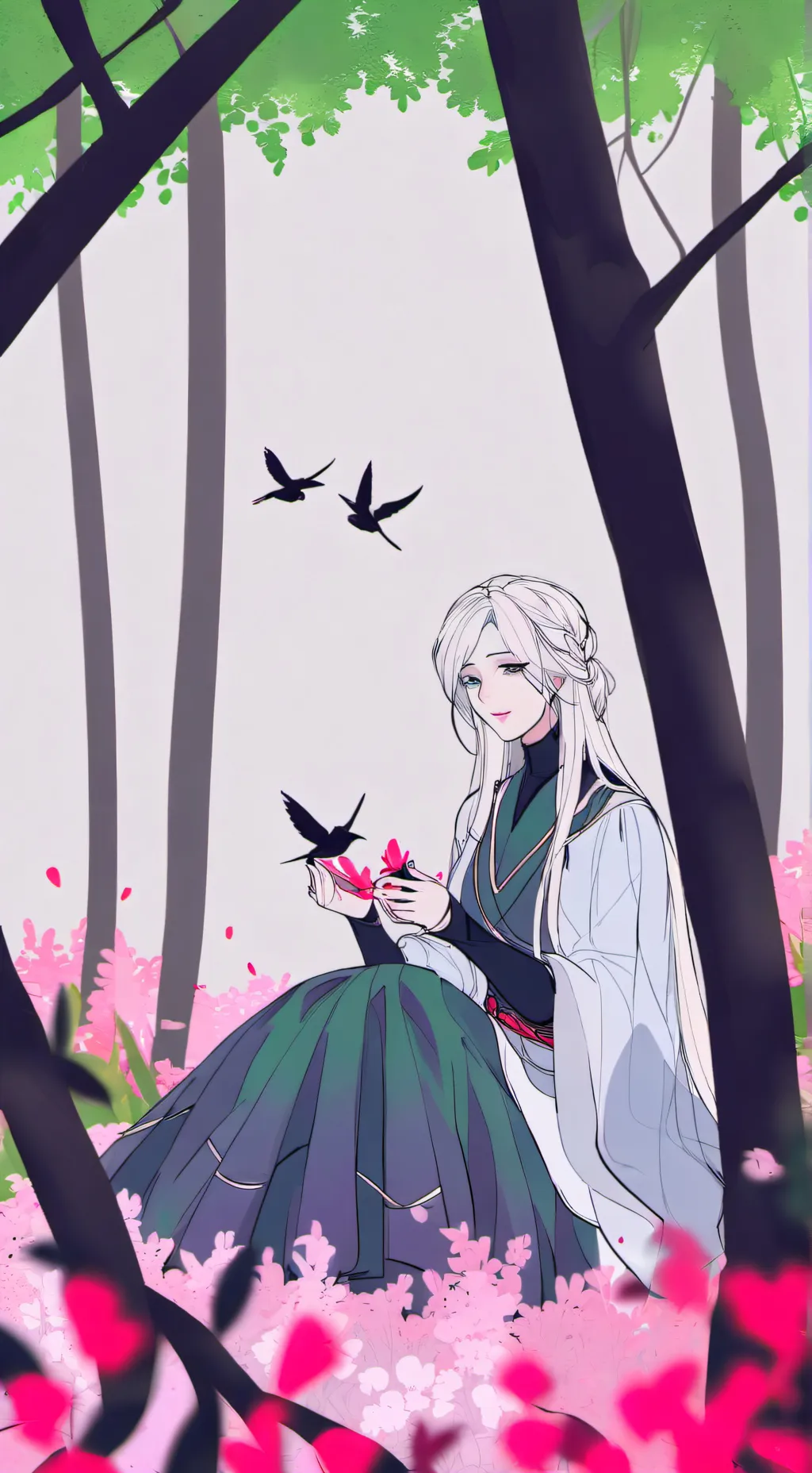 ai character: Melli  background