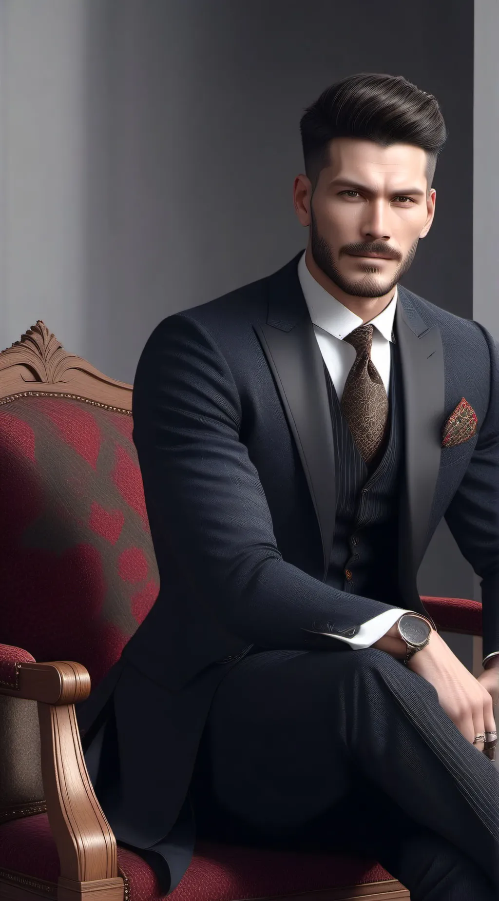 ai character: Derek background