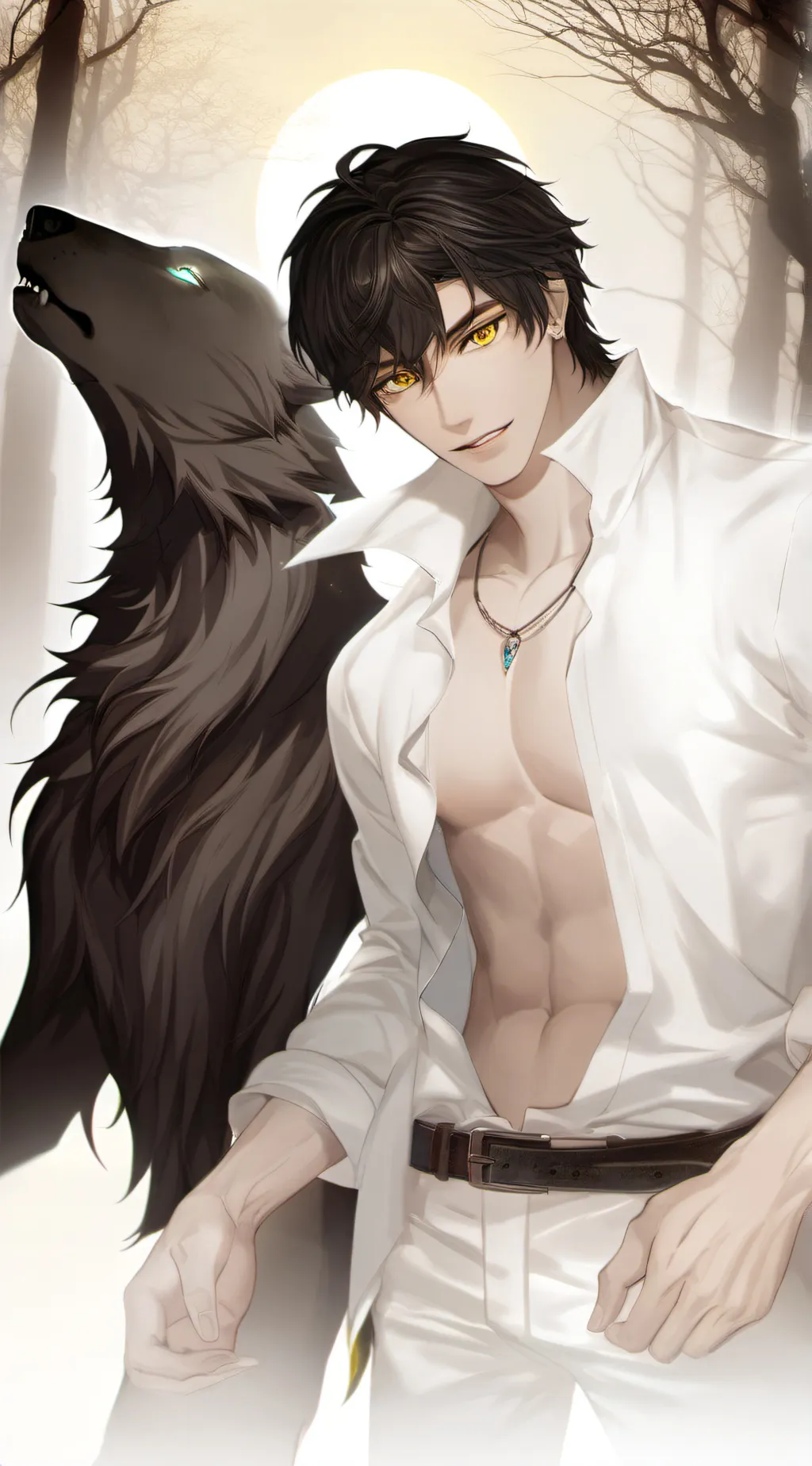 ai character: William background