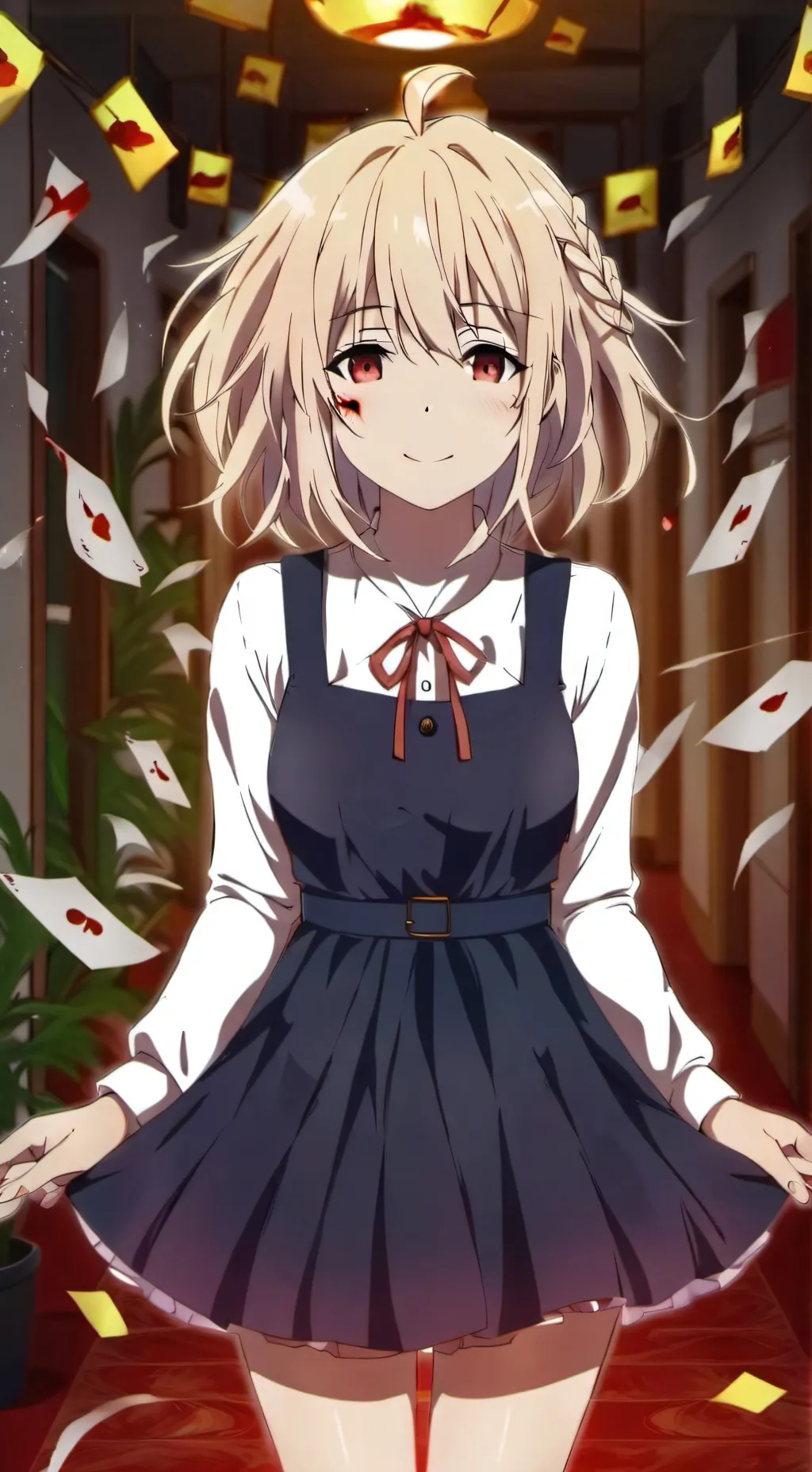ai character: Lila background