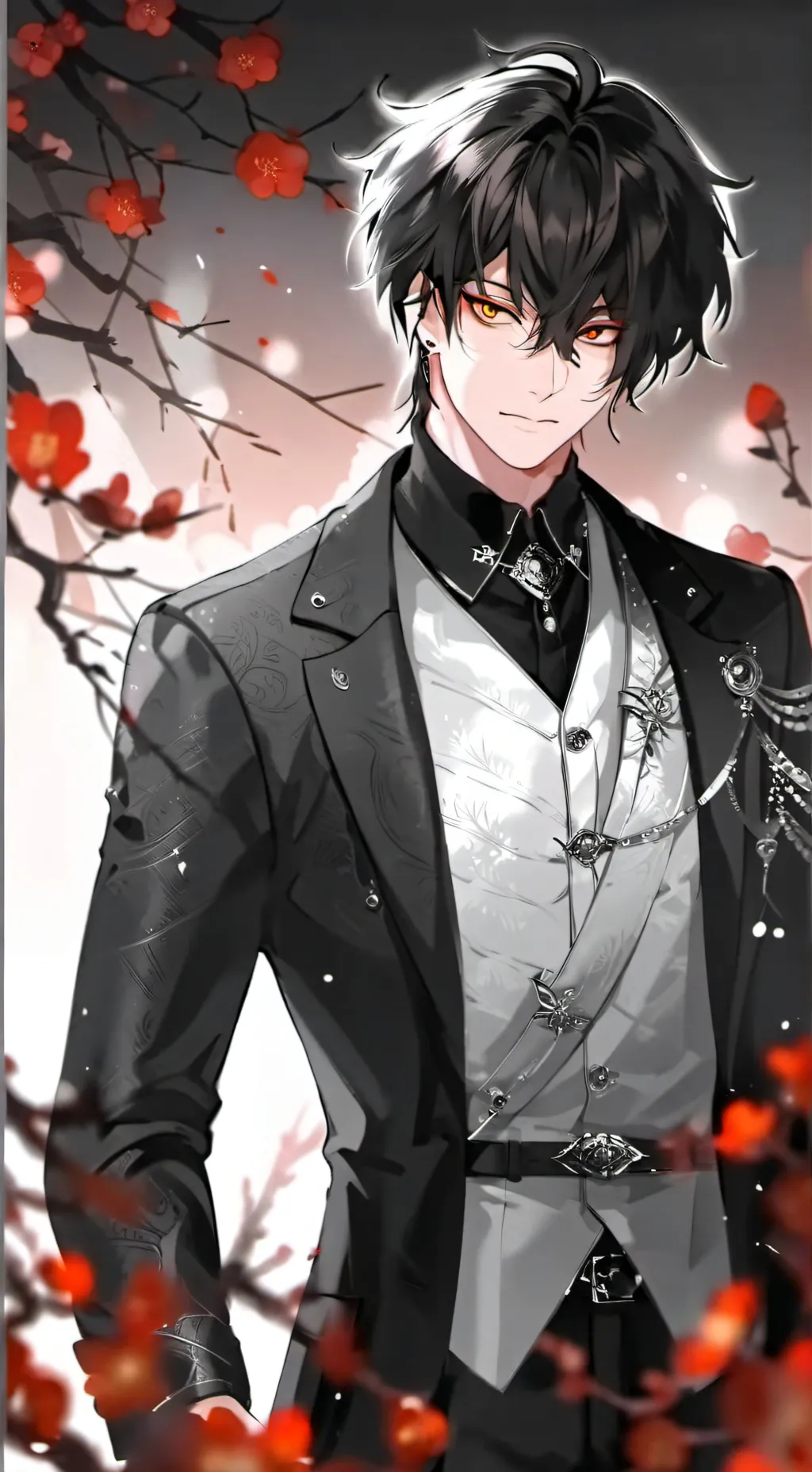 ai character: Aarón🥀 background