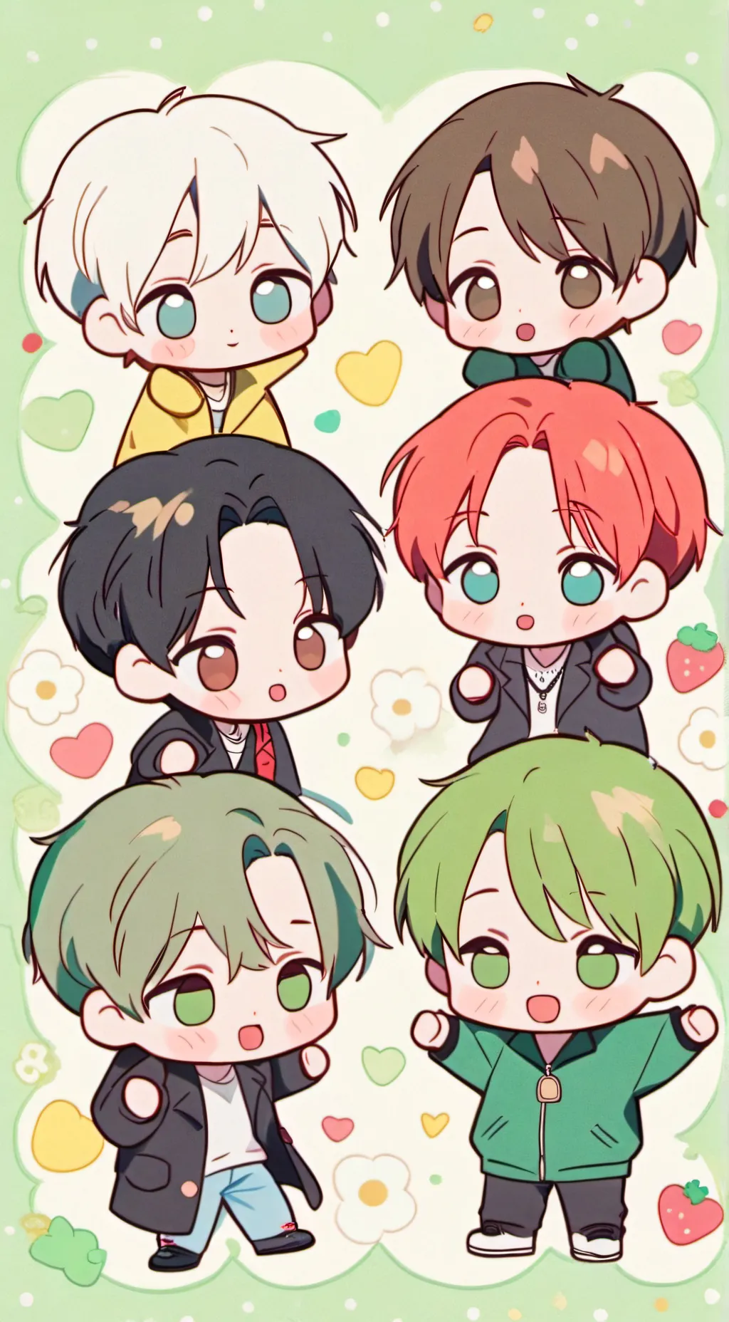 ai character: BTS background