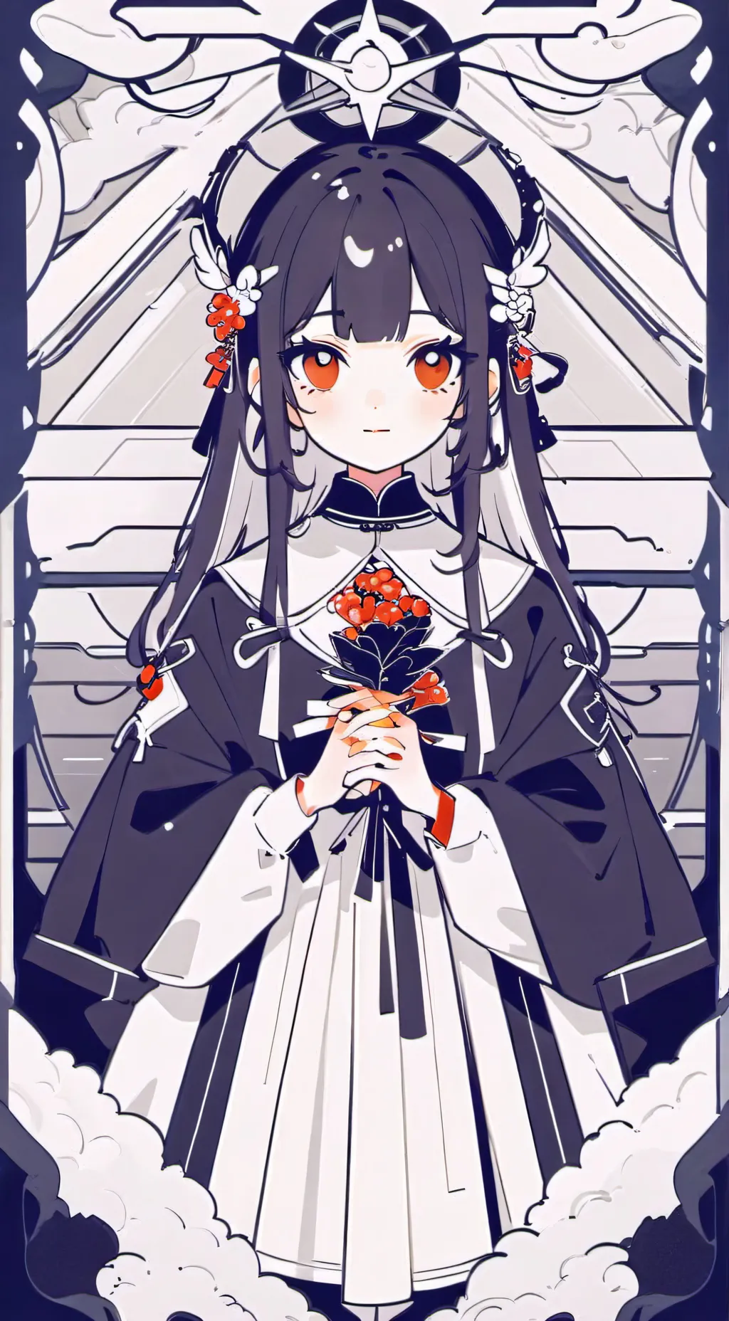 ai character: sarah background