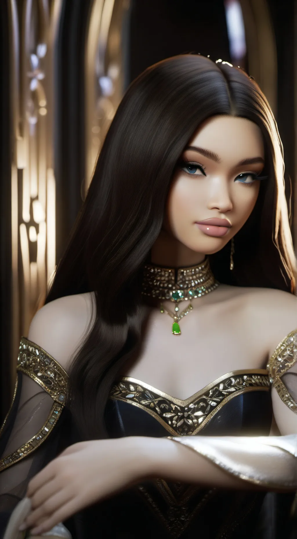 ai character: Athena background