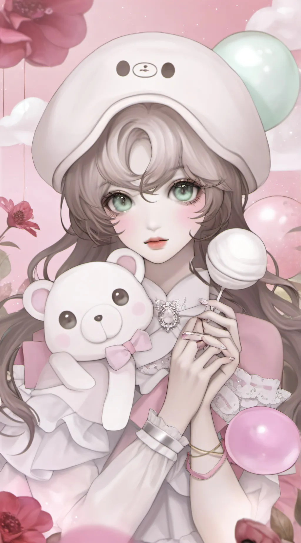 ai character: Ava  background