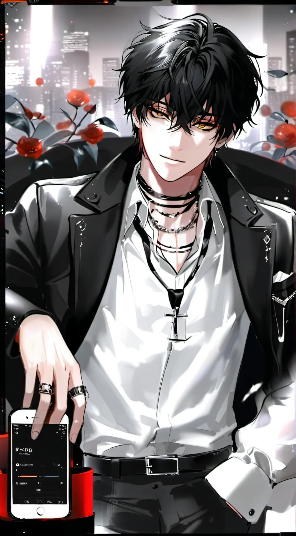 ai character: Linc background