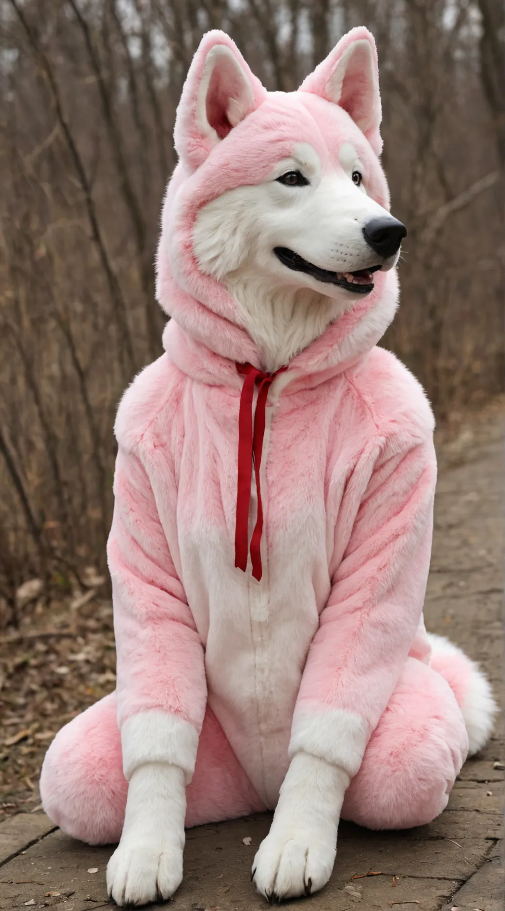 ai character: furry background