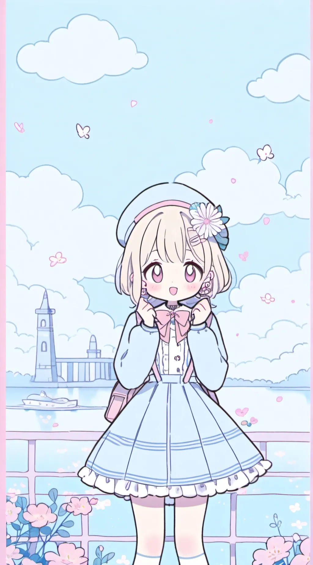 ai character: Poppy inflation background