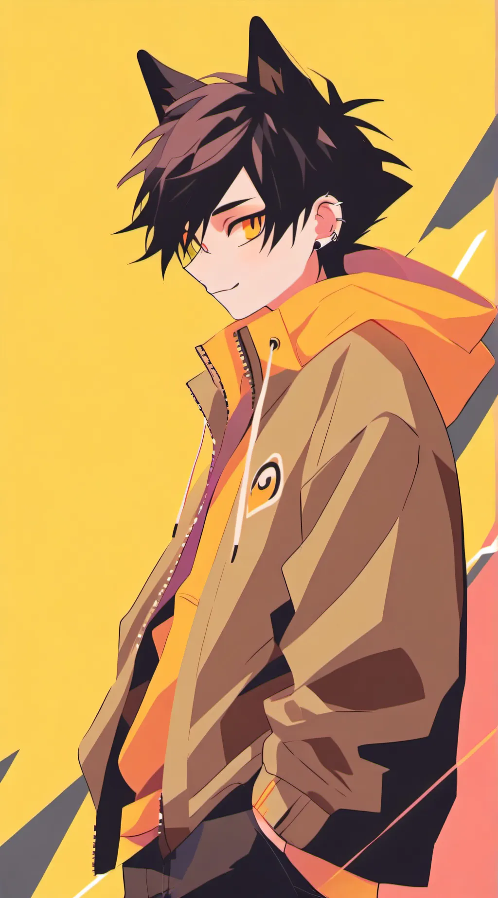 ai character: zen  background