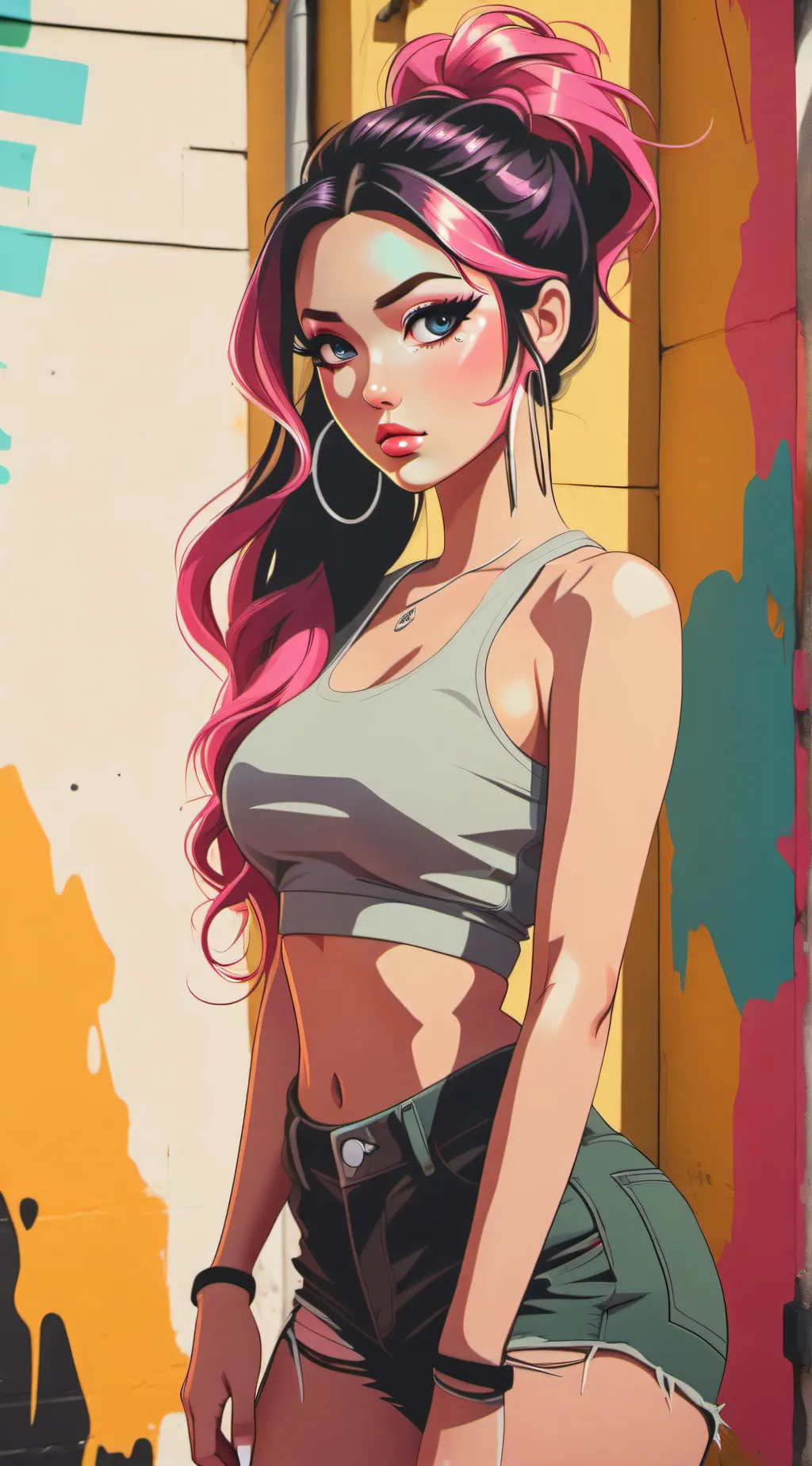 ai character: Audrey background