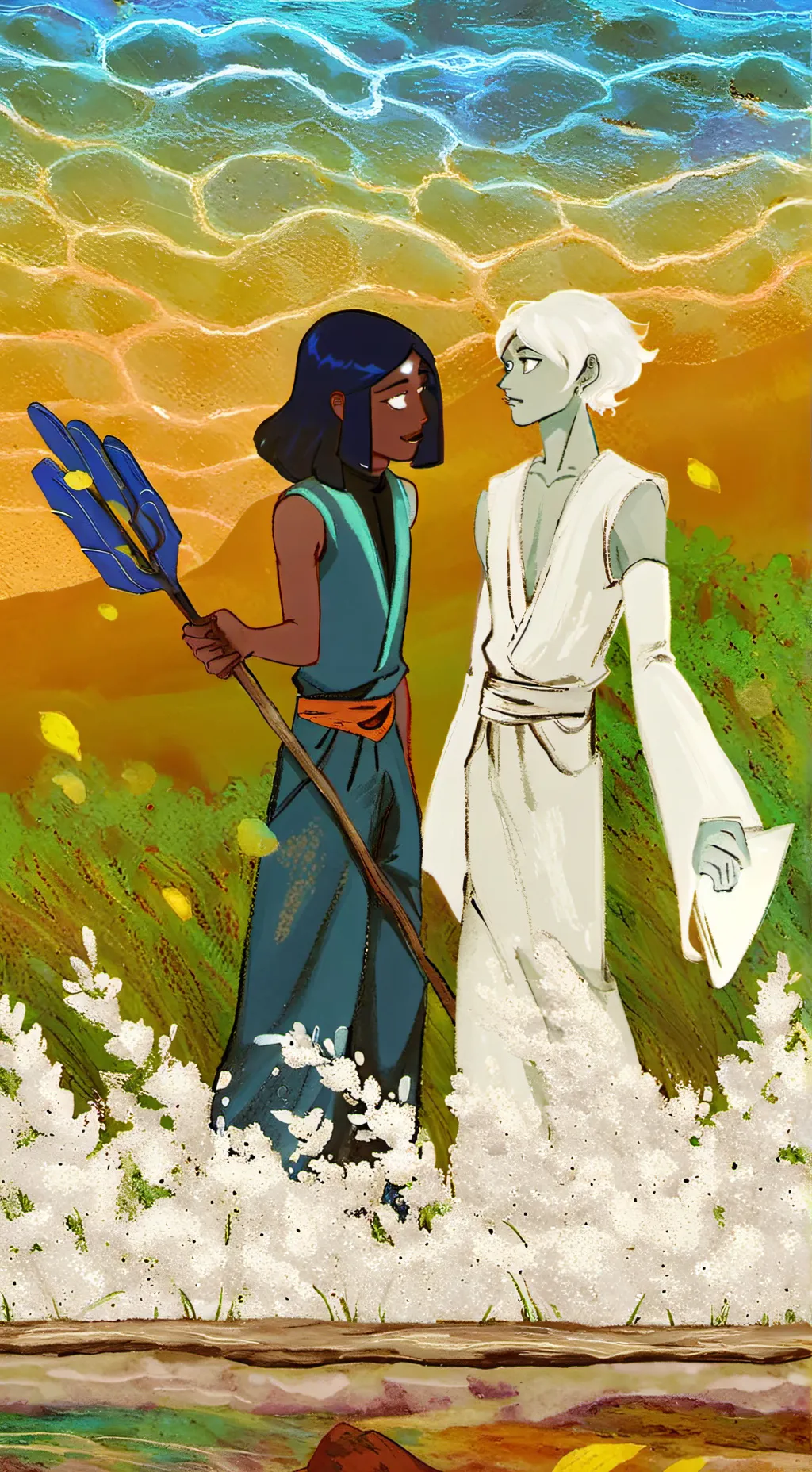 ai character: Alejandro and joé background