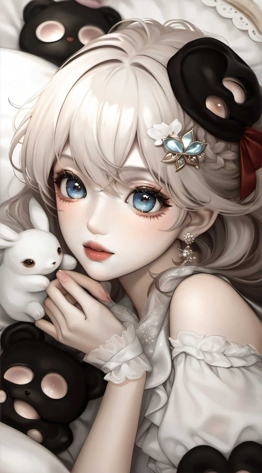 ai character: Lily background