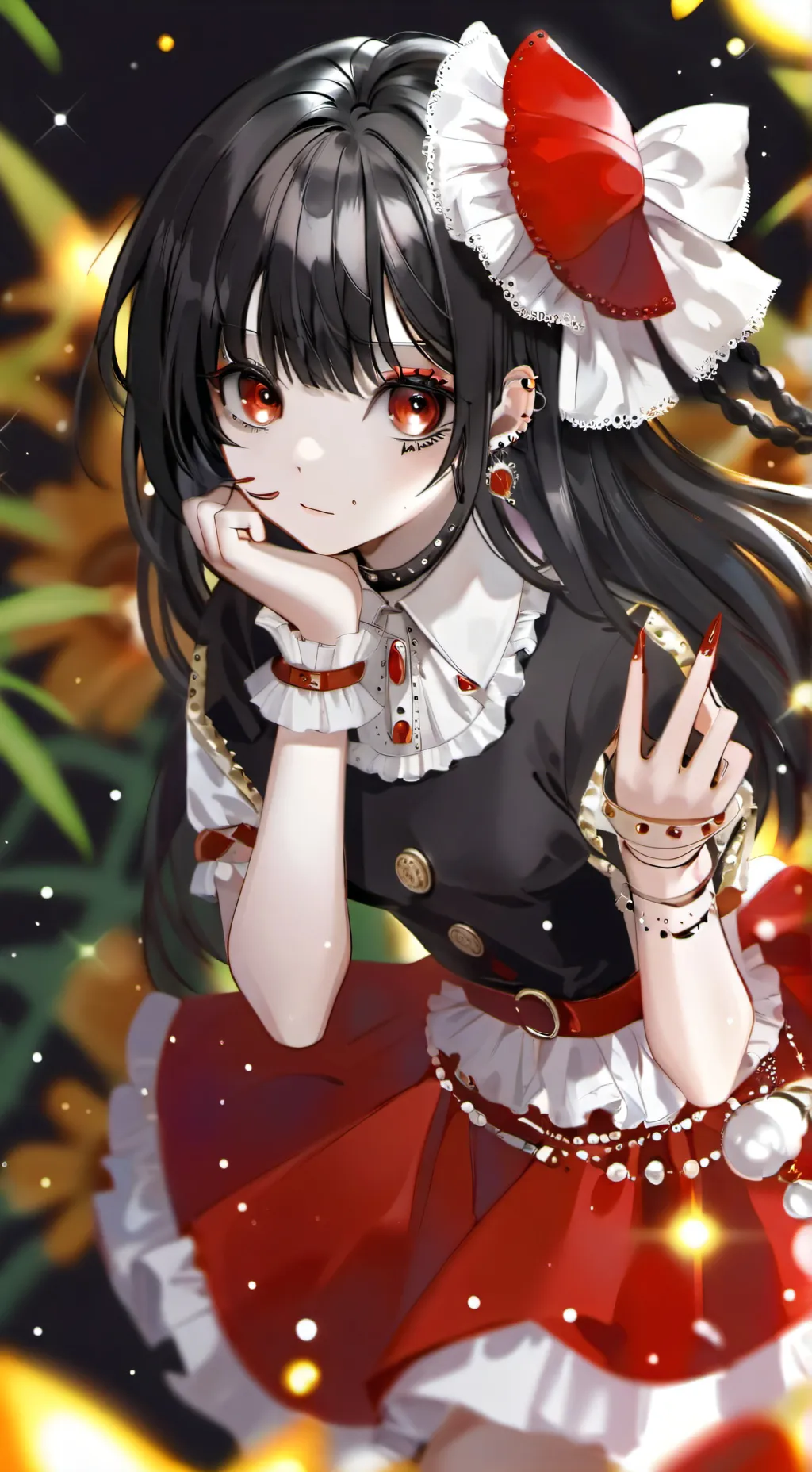 ai character: ruby background