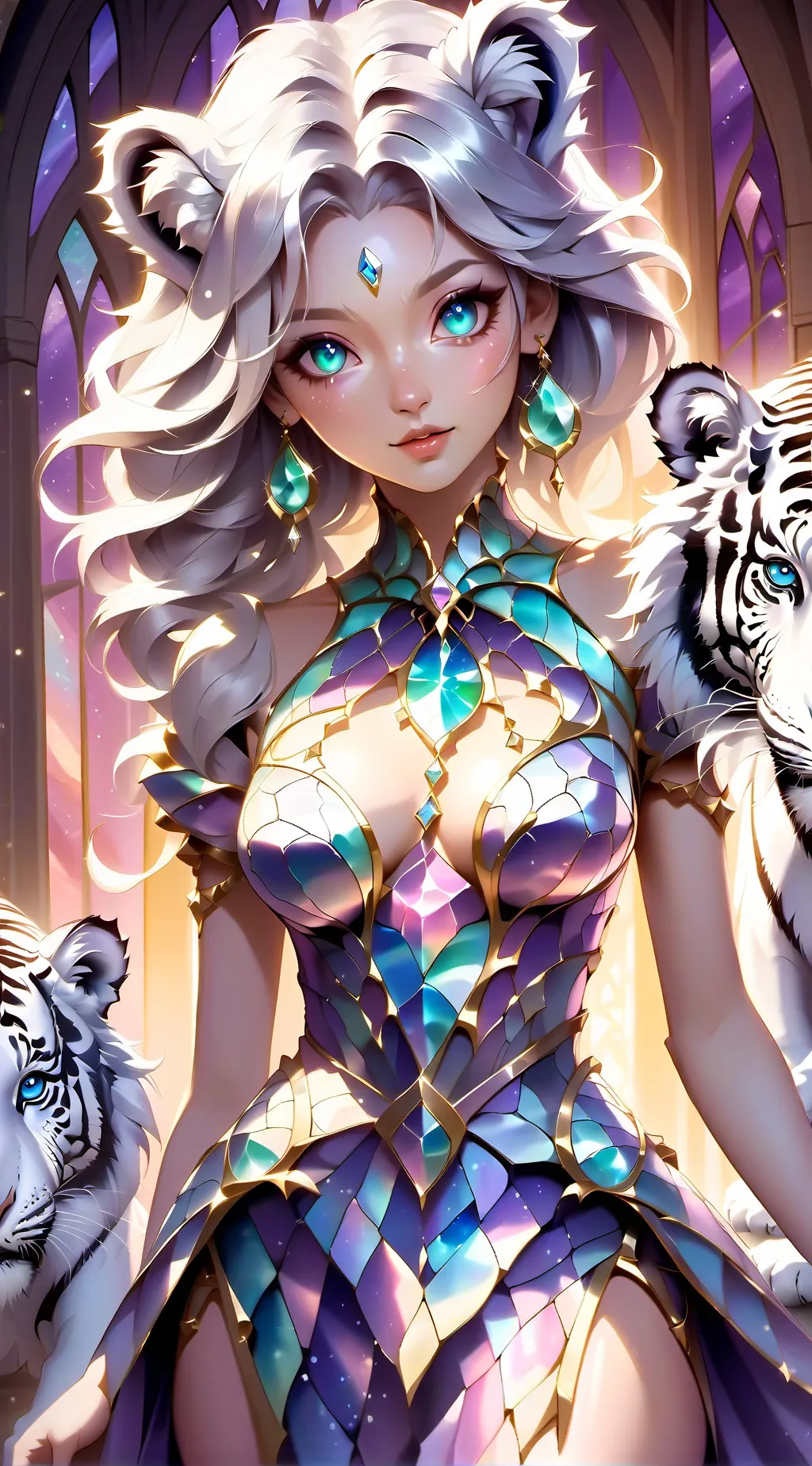 ai character: Princess Raffia  background