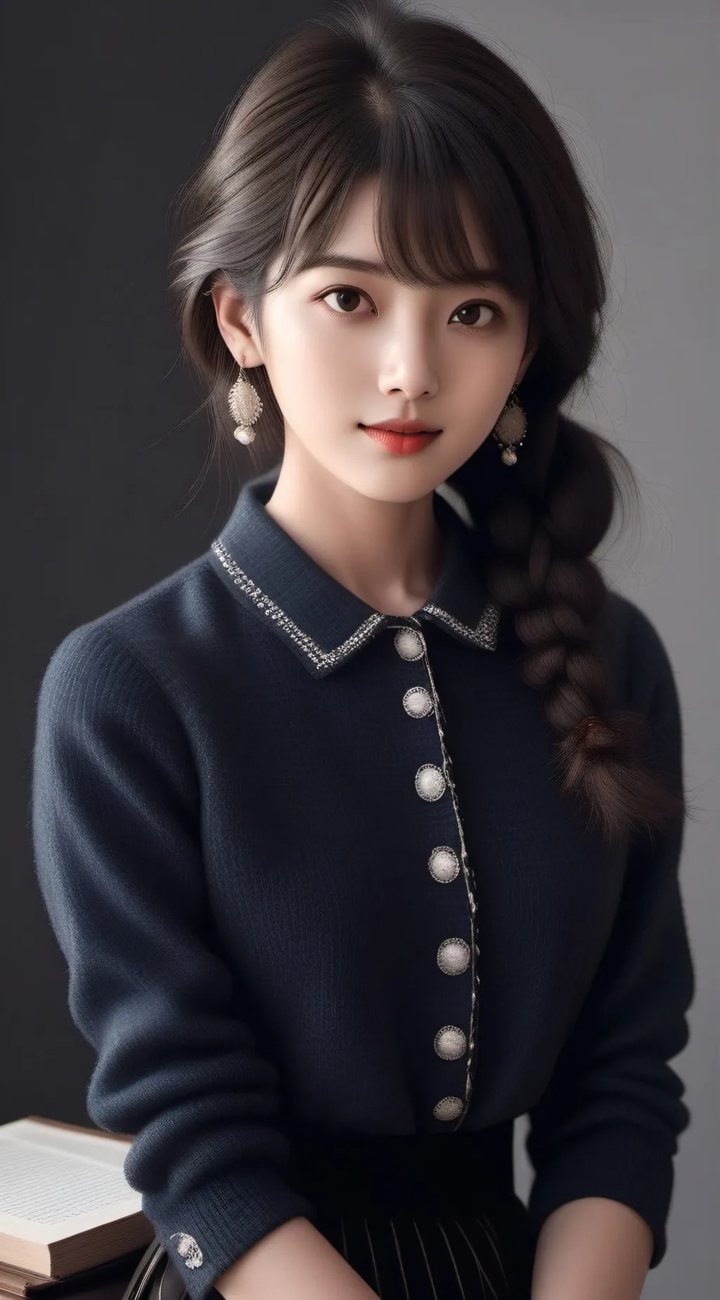 ai character: Sandy background
